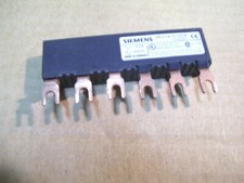 NEW SIEMENS 3RV1915-5DB 3 POLE 2 POSITION LINE SIDE FEEDER BUSS BAR P2471