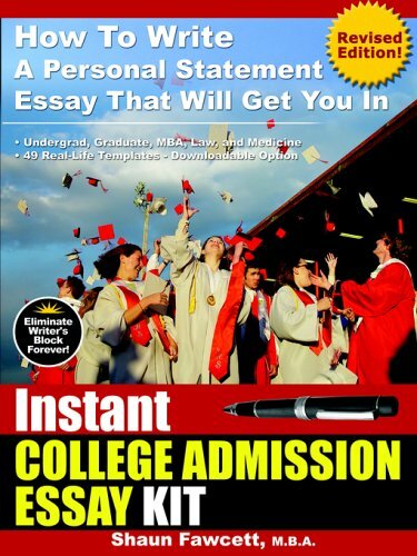 Custom admission essay kit