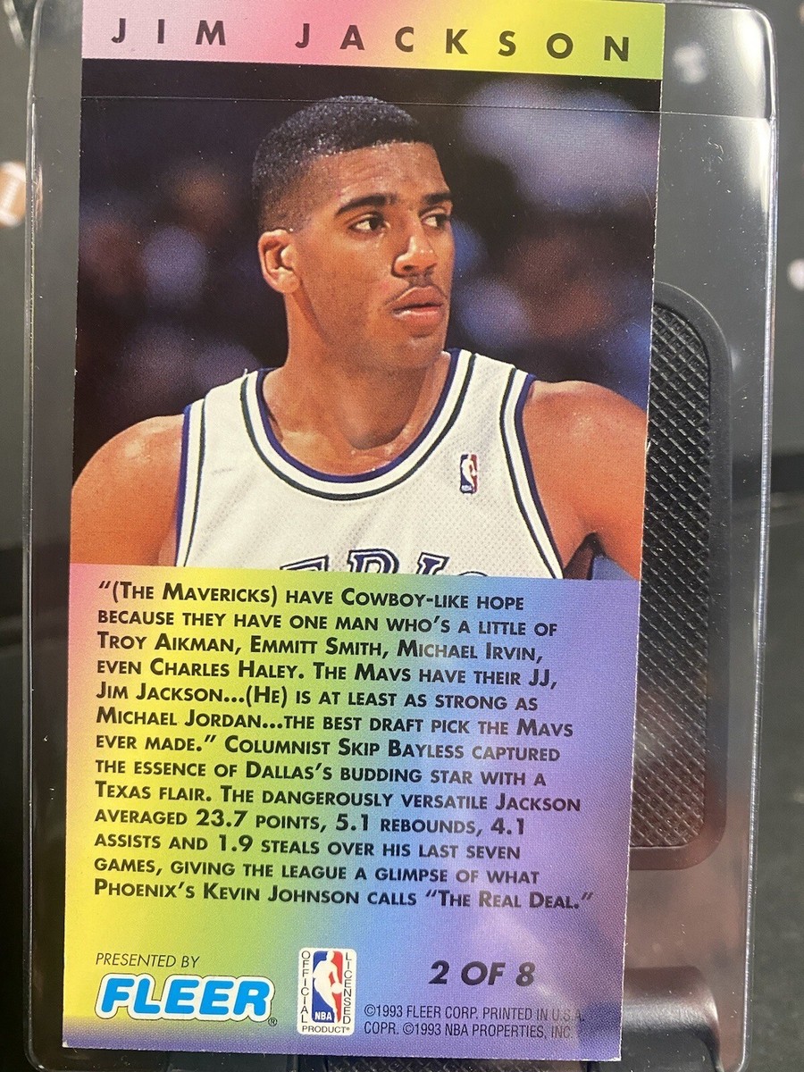 1993 Fleer NBA Jam Session Jim Jackson #2 | eBay