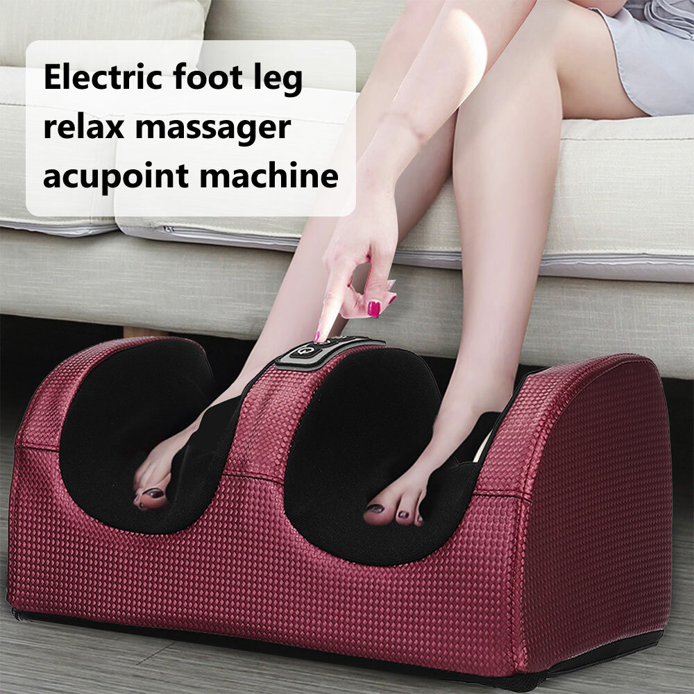 Foot Massagers Massager Machine Pain Relief Electric Heating Calf Feet