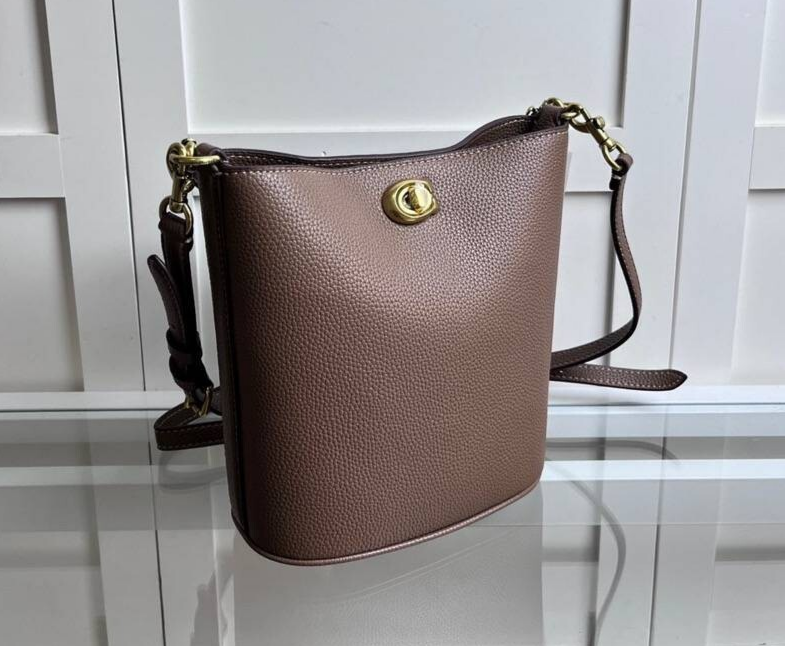 ★Coach★ Willow Soft Bucket Bag 19 CW625 B4/HA COACH CW625 Willow Soft Bucket Bag 19 Crossbody 4 Colors