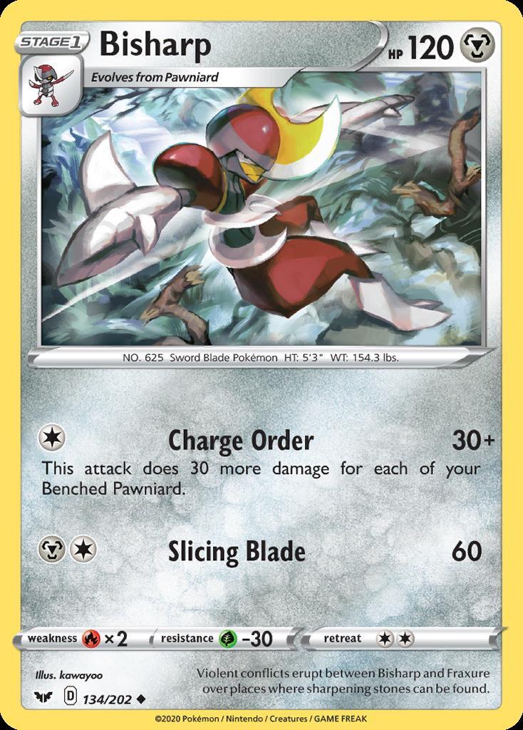 Pokemon Bisharp (134/225) Sword & Shield LP