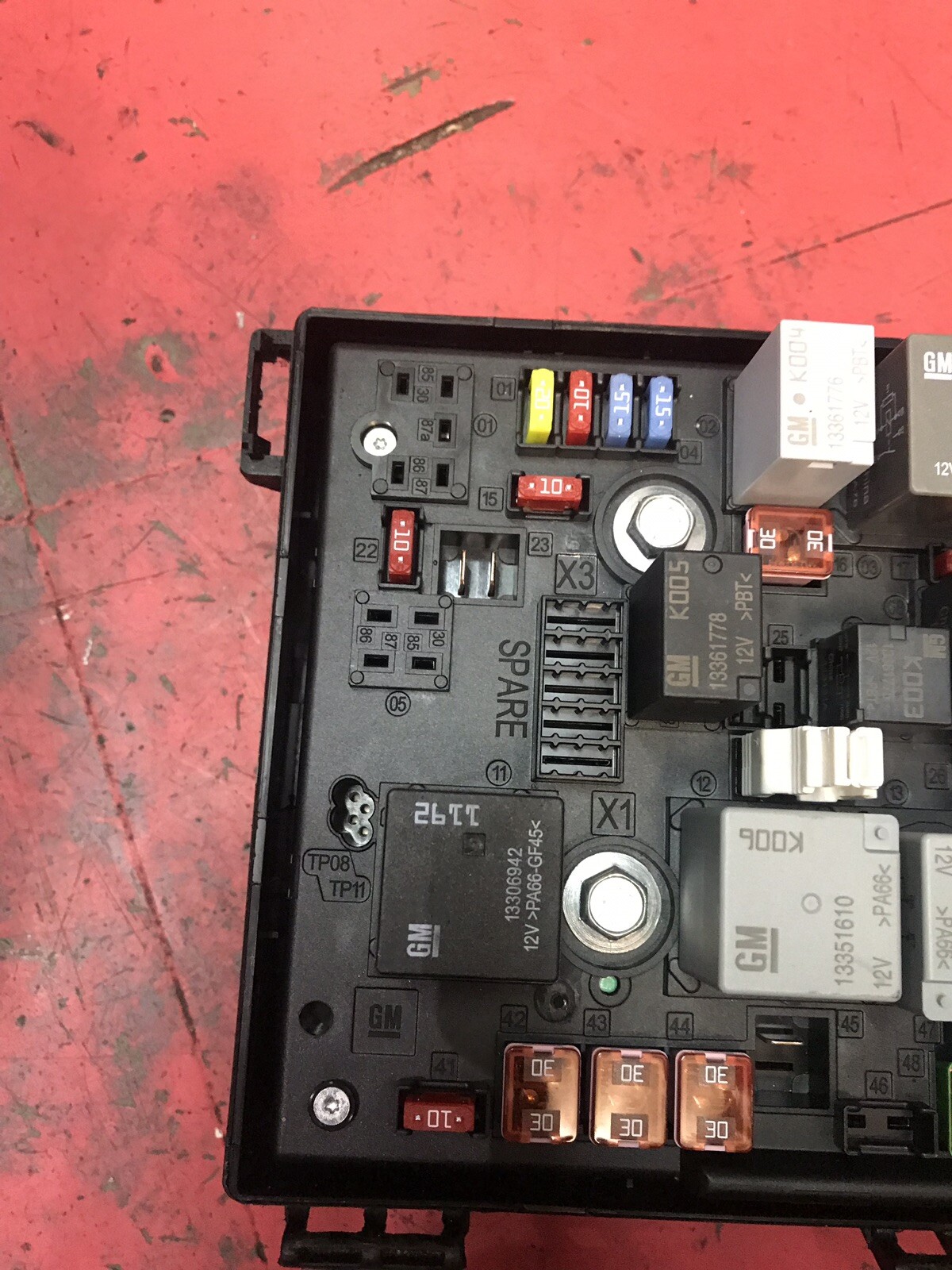 Vauxhall Astra J Fuse Box Relay A13DTE + Lid + Reset Code 4930 eBay