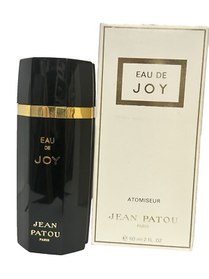 EAU de JOY By JEAN PATOU 2 Oz  PARFUM Refillable  VINTAGE