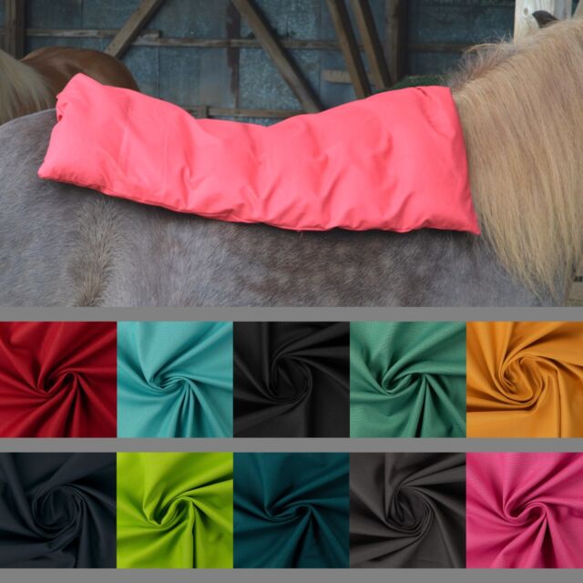 Dinkelspelzkissen Wärmekissen für Pferde Ponys Esel 1 farbig Füllung Standard