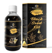 Pure Ethiopian Black Seed Oil Cold Pressed 4 oz  Edible All Natural 2.8 Thymo  