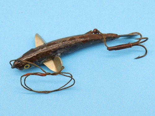 Esca da pesca vintage Caledonian Minnow anni '900 - Foto 5 di 18