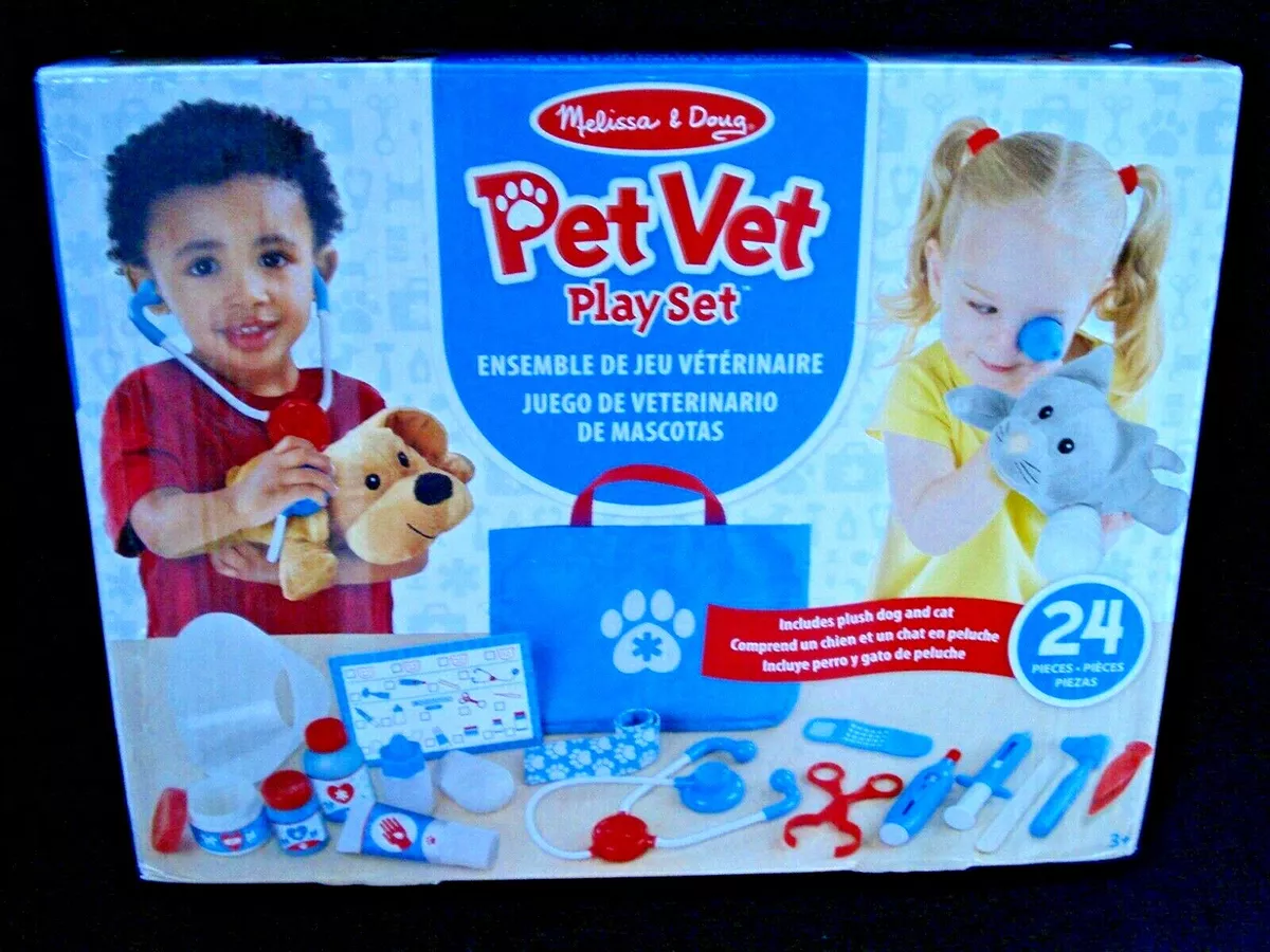 Melissa & Doug Playset, Pet Vet, Examine & Treat