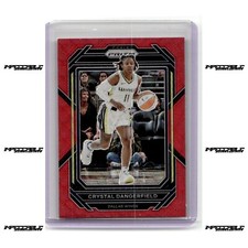 2023 Panini Prizm WNBA - Crystal Dangerfield #29 Ruby Wave Prizm SP