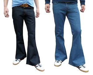 mens flared jeans