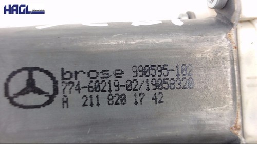 Window Motor 2118201742 Mercedes-Benz CLC 200 CDI FAP 203 Coupé Couleur 775 - Photo 3/3