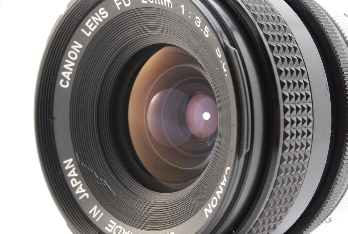 Near Mint】Canon FD 28mm MF Wide Angel Lens f3.5 from Japan - #29