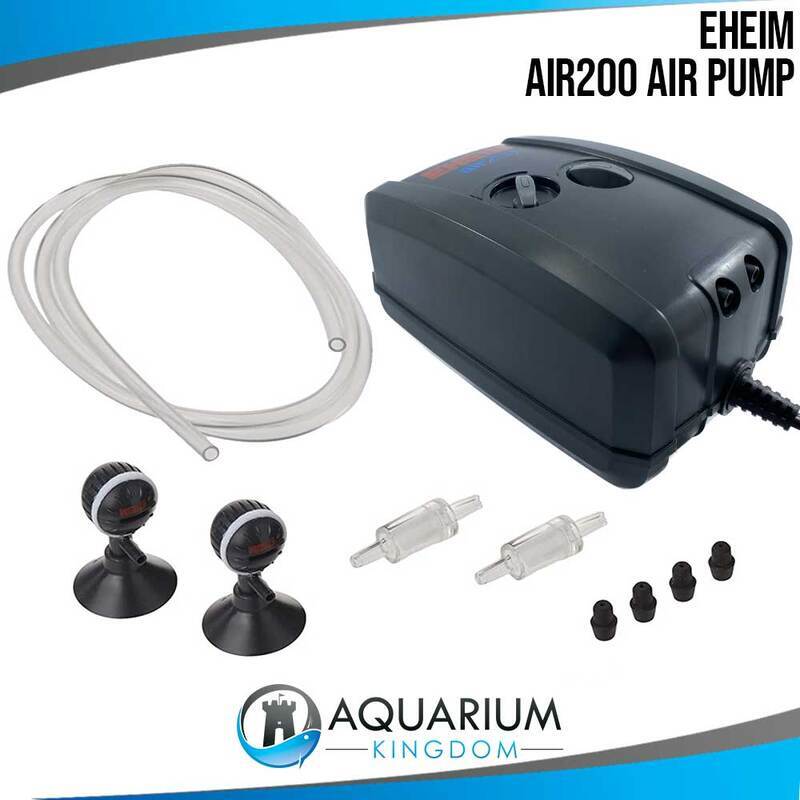 Eheim Aquarium Air Pump 200 Twin Outlet Adjustable Fish Tank