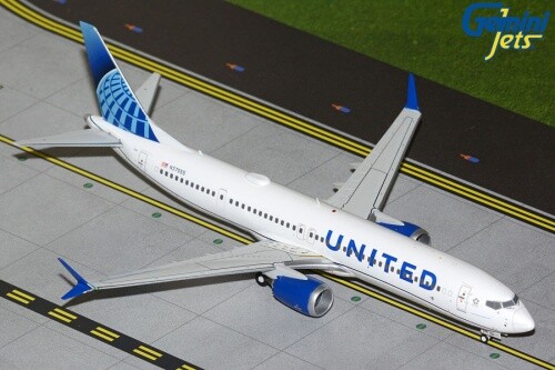 Geminijets Boeing 737-MAX9 United N37555 1:200 Modellflugzeug-image