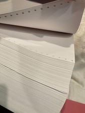 Walton Tractor Feed Computer Paper 3000 Cont. Feed Open Box - See Video