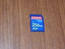 OEM Genuine SanDisk 256MB SD Memory Card