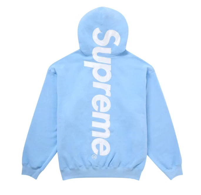 Sweat à capuche Supreme Satin Applique taille L FW24