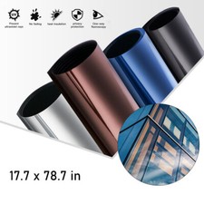 One Way Mirror Tint Window Film Privacy Protect Uv Reflective Sun Block For Home