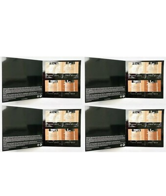 2x Giorgio Armani Luminous Silk Foundation Sample Packets 2, 5.5, 9, 14 New