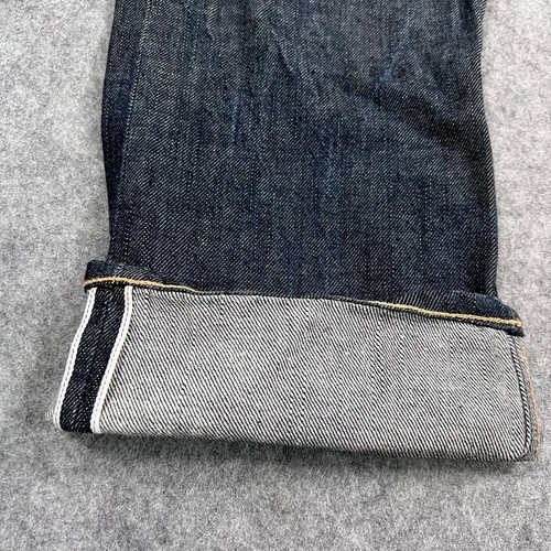 Simon Miller Dark Selvedged Blue Denim Vintage Straight Jeans Men's Size 32x33 - Picture 2 of 9