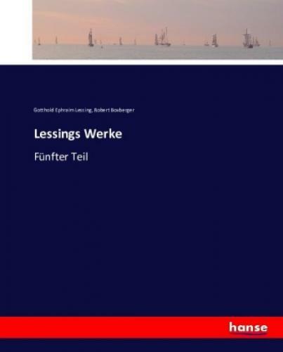 Thumbnail - Lessings Werke Fünfter Teil 3529