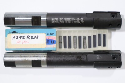 MAPAL 23.901mm SINGLE BLADED REAMER MN2004 W/ AS 92 R2N INSERTS      D611