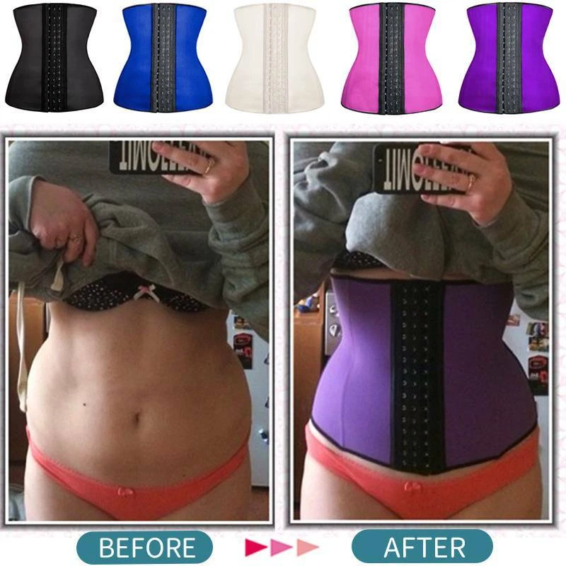 Fajas Colombianas Faja LATEX Entrenador de Cintura Cincher Torso Largo Prendas Modeladoras Modeladoras Foto 3 de 4