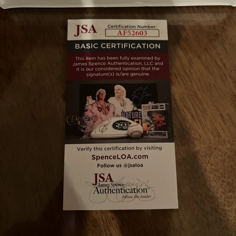 Demaryius Thomas signed autographed speed mini helmet JSA COA DENVER BRONCOS - Image 3 of 3