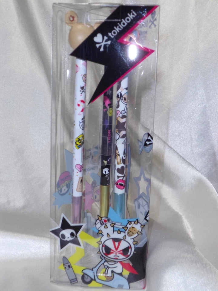 НАБОР КИСТЕЙ Tokidoki Pittura 3 Mozzarella Adios Amigos Donutella ОГРАНИЧЕННОЕ ИЗДАНИЕ в коробке! - Изображение 4 из 4