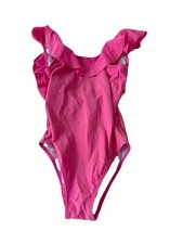 Stella Cove Girls Pink Ruffle Swimsuit 6