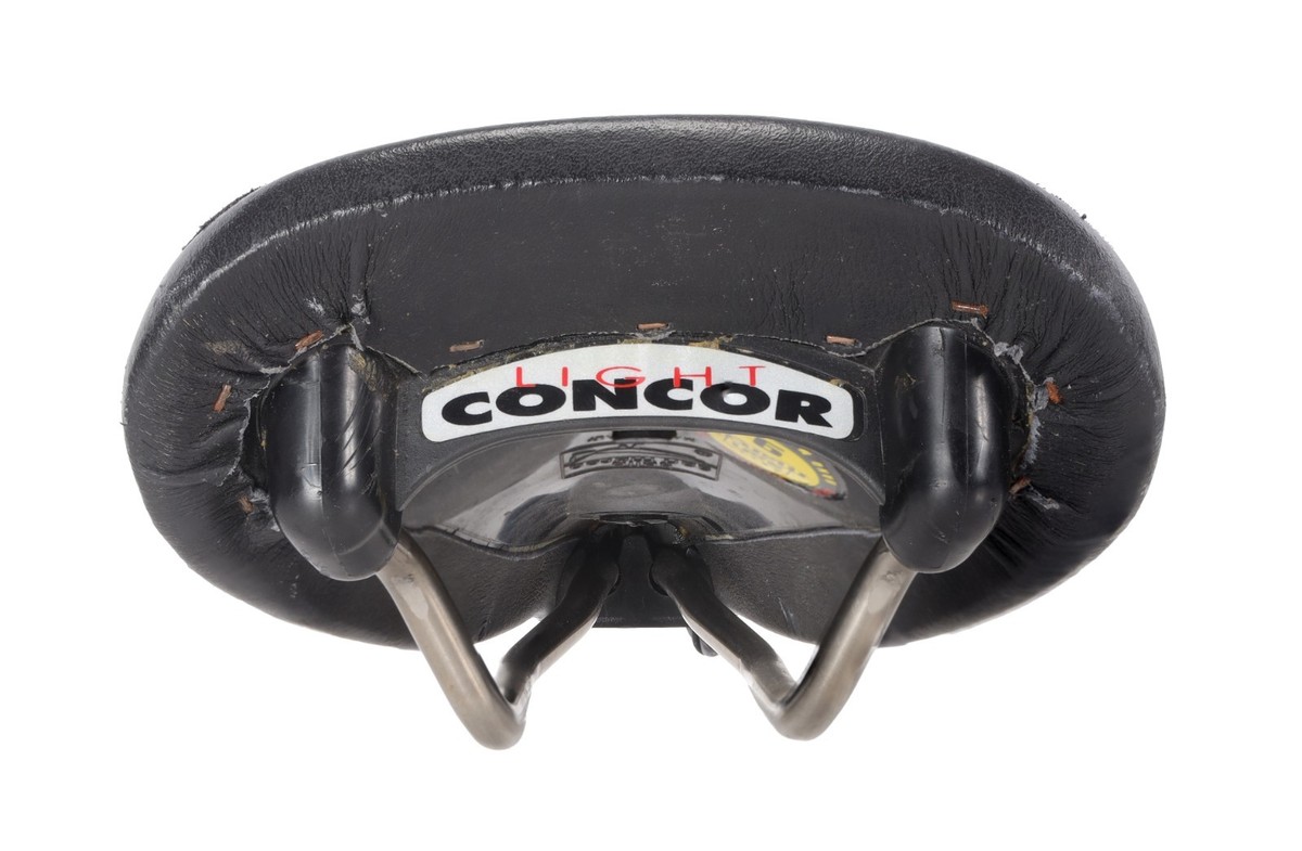 Selle San Marco Concor Light Titanium Rails Leather Saddle 130mm