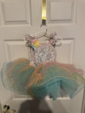 Revolution Pastel Ballet Dance Costume Tutu Dress Child Size Small SC