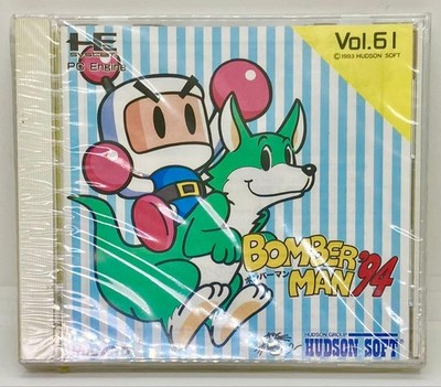 Bomberman 94 PC Engine HuCard Spiel Vol 61 mit Handbuch neu