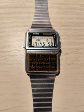 Casio DBC-600 Vintage LCD Calculator-Data Bank Watch Module 563 Japan Made