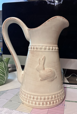 White Rabbit Water Pitcher | eBay
