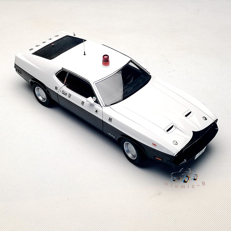 AUTOart 1/18 Ford Mustang MACH 1 Japanese Police Car Alloy Car
