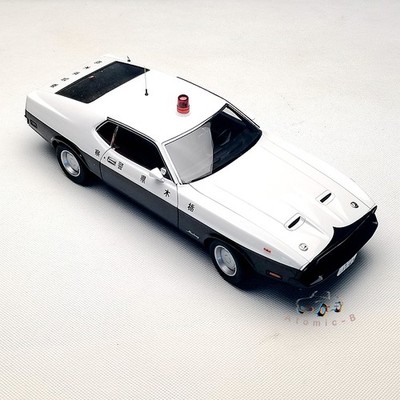 AUTOart 1/18 Ford Mustang MACH 1 Japanese Police Car Alloy Car