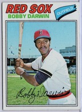 1977 Topps #617 Bobby Darwin in EX Condition Red Sox
