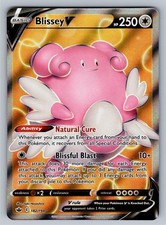 Blissey V 182/198 Ultra Rare Chilling Reign Pokemon Near Mint on eBay