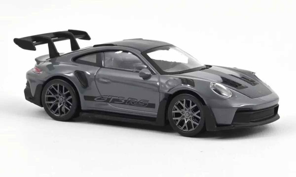 Porsche 911 GT3 Rs Sammlerauto 2022 Grau Weissach Pack Norev 1:43 Metall-image
