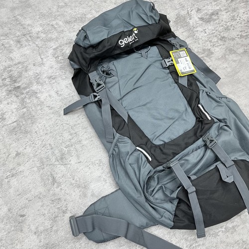 Gelert Shadow 60 Liter Charcoal Black Rucksack Unisex Trekking Camping - Bild 2 von 10