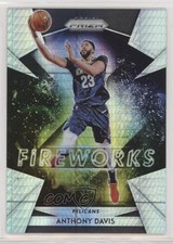 2018-19 Panini Prizm Fireworks Hyper Prizm Anthony Davis #20 4l3