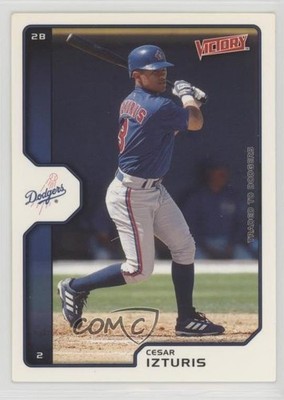 2002 Upper Deck Victory Cesar Izturis #342 1hb4