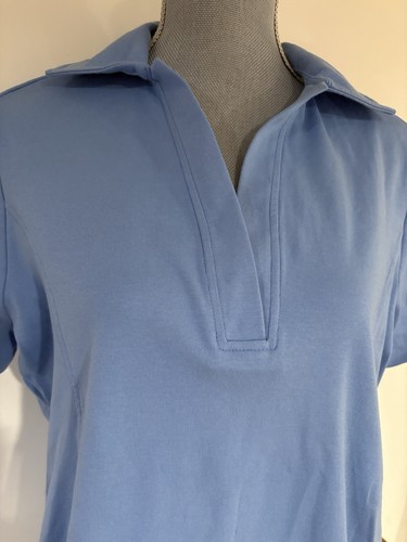 Tommy Hilfiger Damen Blau Kurzarm Pullover T-Shirt Oberteil Größe 1X - Bild 2 von 7