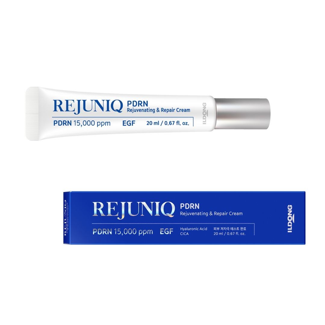 Rejuniq PDRN Cream 20ml, PDRN 15,000ppm EGF Rejuvenating & Repair 