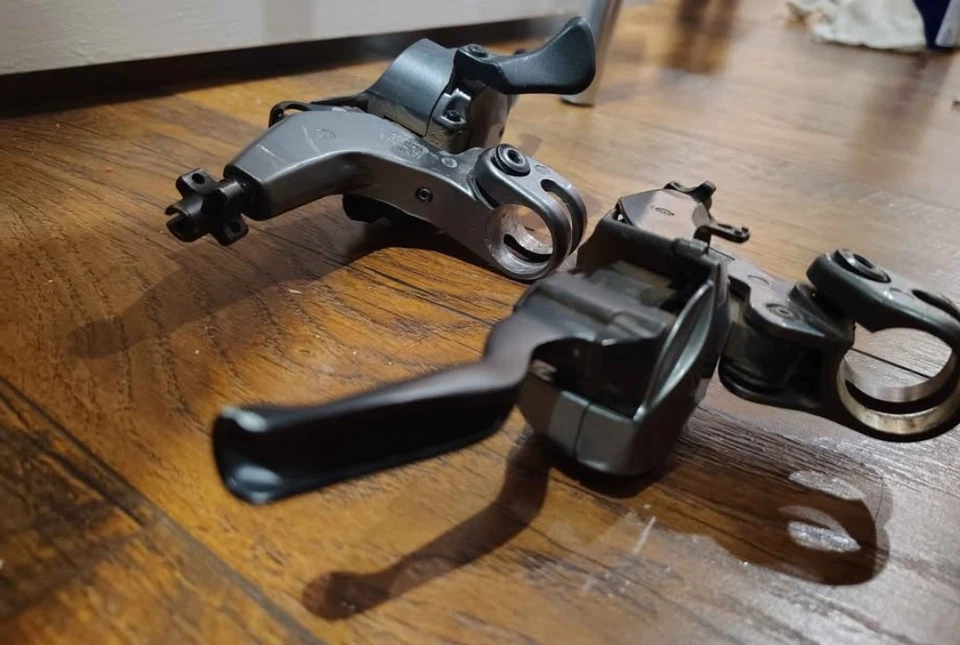 Combo palanca freno y palanca de cambios Shimano XTR 27 velocidades (9 derecha y 3 izquierda) Foto 2 de 4