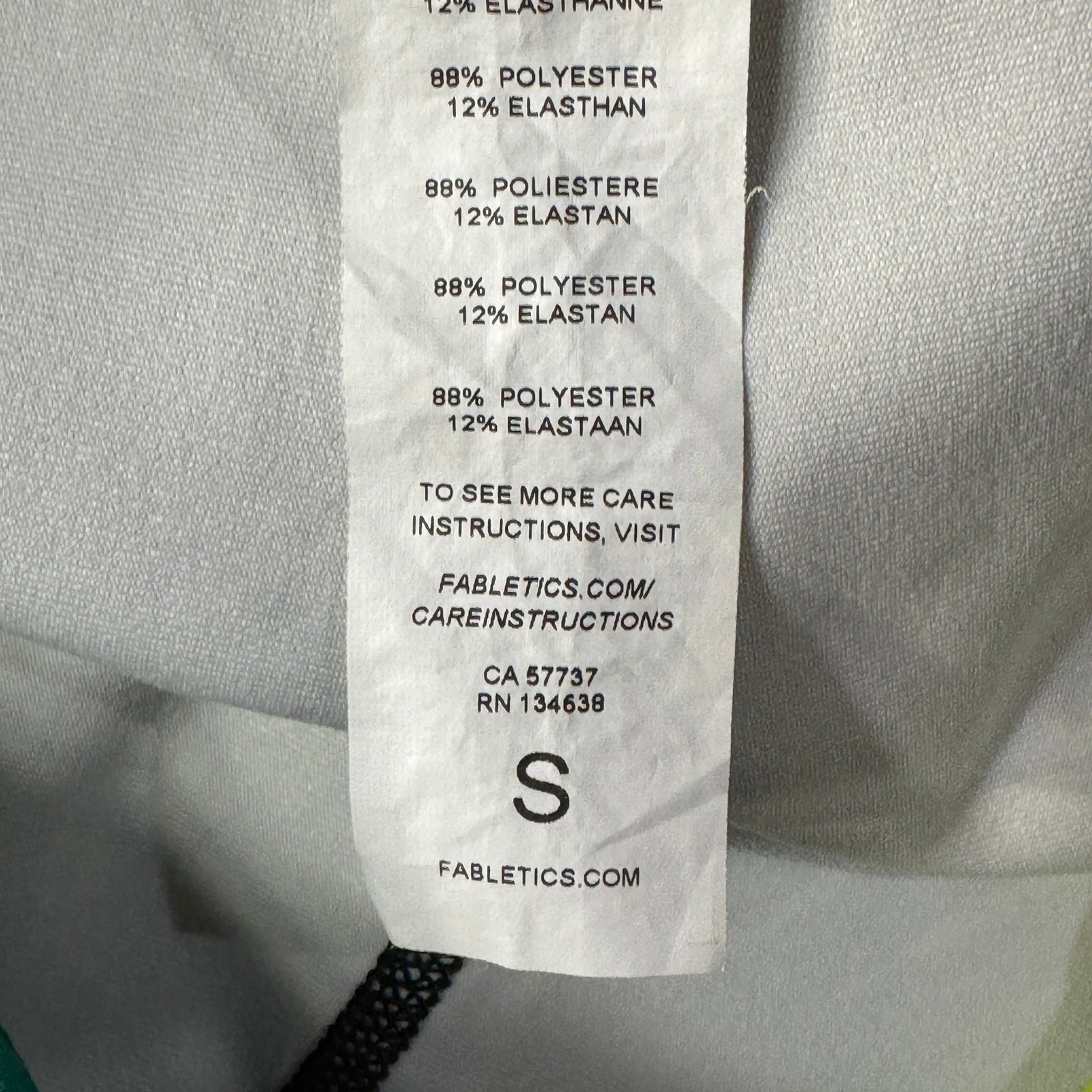 Fabletics Small Define PowerHold Capris Leggings … - image 7