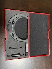 Starrett T444.1Xrl-4 Outside Micrometer, 3 To 4" Range