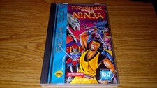 Revenge of the Ninja (Sega CD) Renovation CIB Complete W/Original Case & Manual!