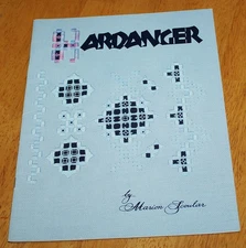 HARDANGER by Marion Scoular - Softcover Needlework Book - 1994 - Techniques +